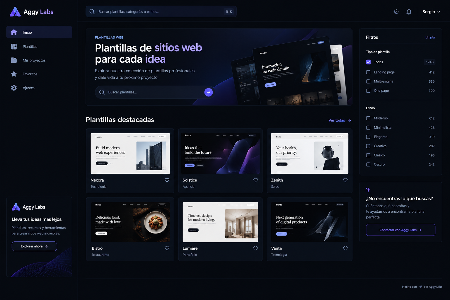 Vista de Web Assembler